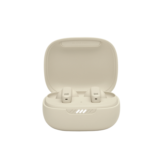 JBL Live Pro+ TWS - Beige - True wireless Noise Cancelling earbuds - Detailshot 1